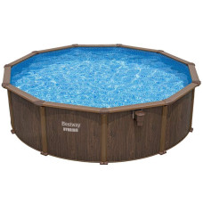 Збірний басейн Bestway Hydrium 561CU (460х120 см) з пісочним фільтром, сходами та тентом