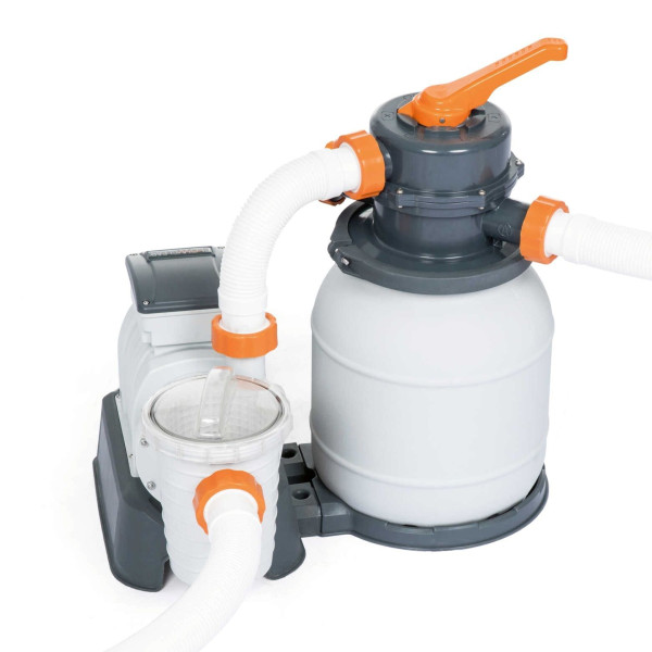Збірний басейн Bestway Hydrium 56384 (460х120 см) з пісочним фільтром, сходами та тентом