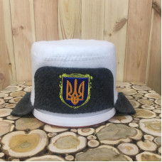 Шапка для сауни і лазні G "УШАНКА" БІЛА