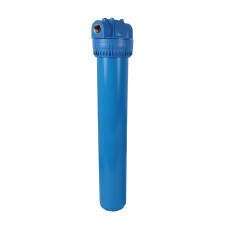 Синій натрубний корпус фільтру типу Slim-20, 3/4", FHPR-L