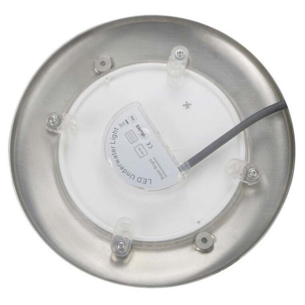 Світлодіодний прожектор для басейну Aquaviva LED001B (HT201S) 546LED (36 Вт) NW White сталевий + заставна