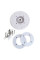 Світлодіодний прожектор для басейну Aquaviva LED001B (HT201S) 546LED (36 Вт) NW White сталевий + заставна