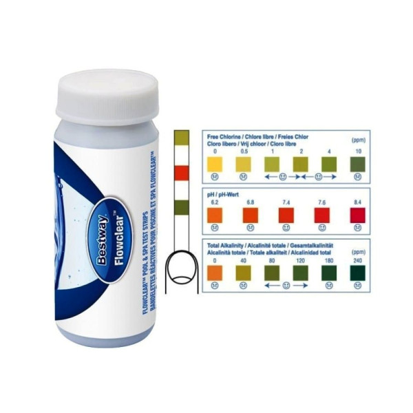 Тест-смужки Bestway 58142 3-в-1