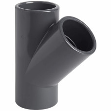 Трійник для басейну ПВХ Aquaviva 45° клейовий, d40 мм