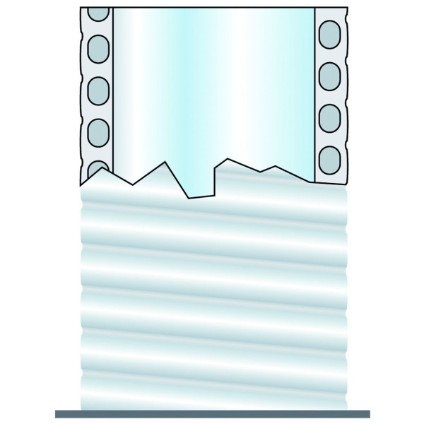 Труба ПВХ (PVC) для басейну гнучка Aquaviva Flex d40x3.5 мм