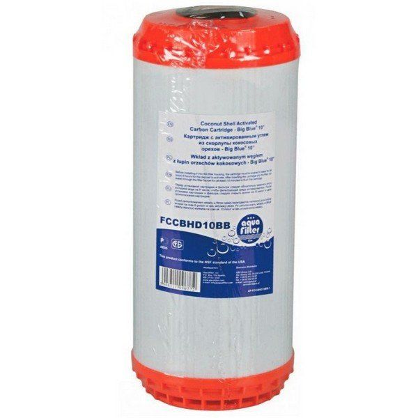 Вугільний картридж для води Aquafilter FCCBHD10BB