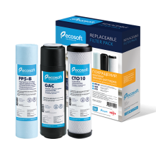 Комплект картриджів Ecosoft 1-2-3 для фільтру CHV3ECO