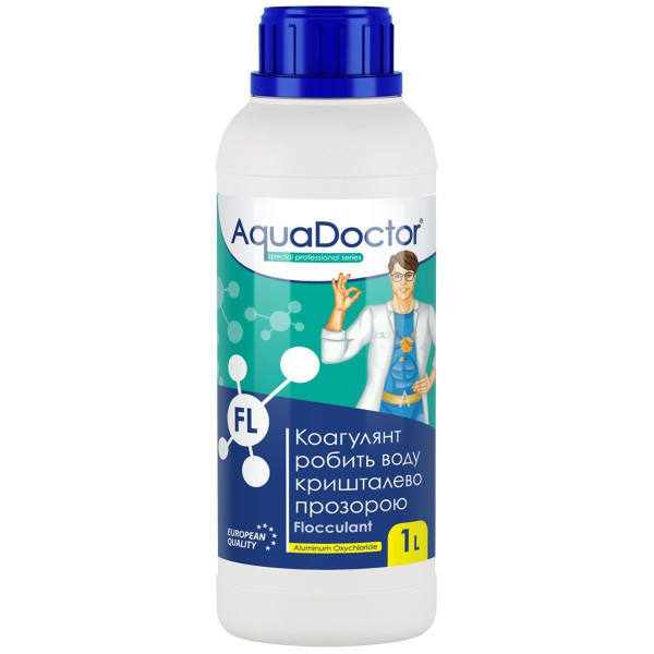 Рідкий коагулюючий засіб AquaDoctor FL Коагулянт рідкий 5 л