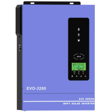 Гібридний інвертор Anern AN-SCI-EVO-3200 (3 кВт, 24 В, чиста синусоїдальна хвиля, 1 фаза)