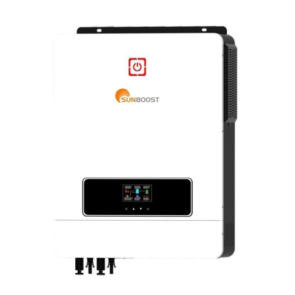 Гібридний інвертор SunBoost MAX (10.2 кВт, 48 В, чиста синусоїдальна хвиля, Wi-Fi)