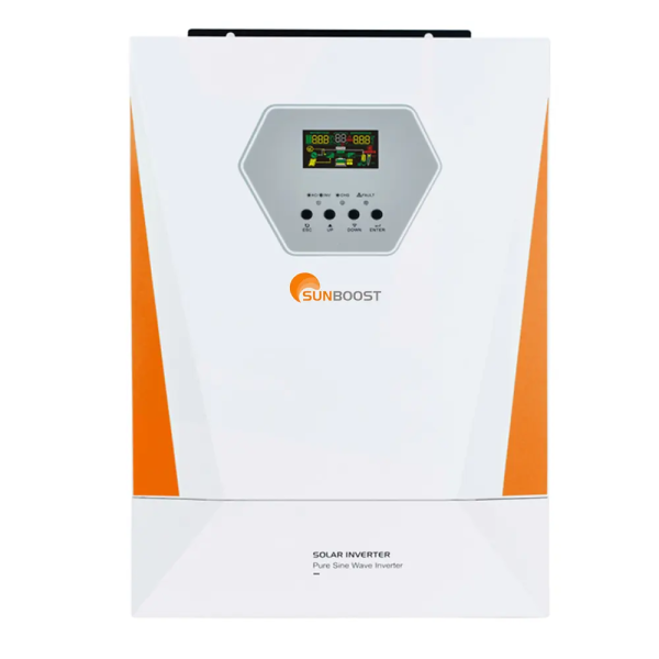 Гібридний інвертор Sunboost GD-3624JMS (24 В, 3.6 кВт, чиста синусоїдальна хвиля)