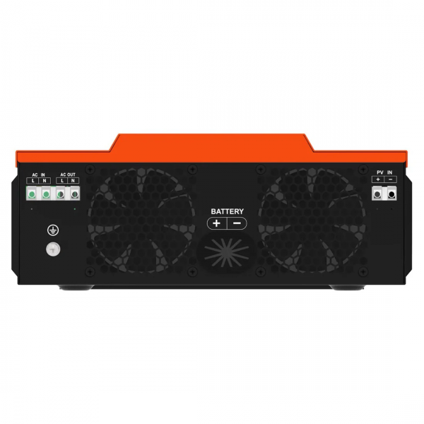 Гібридний сонячний інвертор Powmr POW-HVM2H-12V-N (12 В, 1.6 кВт, чиста синусоїдальна хвиля)