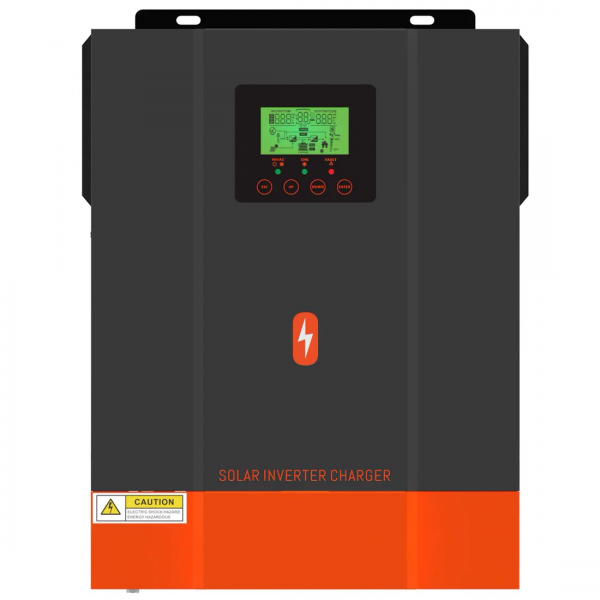 Гібридний сонячний інвертор Powmr POW-HVM2H-12V-N (12 В, 1.6 кВт, чиста синусоїдальна хвиля)