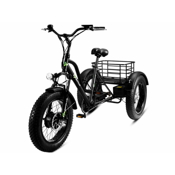 Триколісний електровелосипед трицикл Grizzly M5 700 W