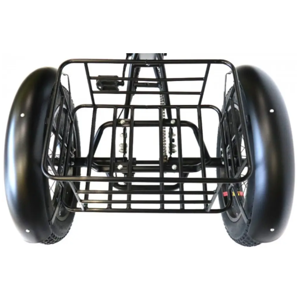 Триколісний електровелосипед VELOMOTOR СARGO 36-48V 500W з кошиком