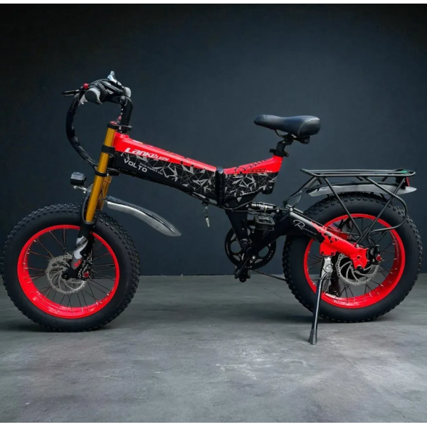 Електровелосипед VOLTO Lankeleisi X3000 Plus 20" (1000W; 17,5 А·год; 48 В)