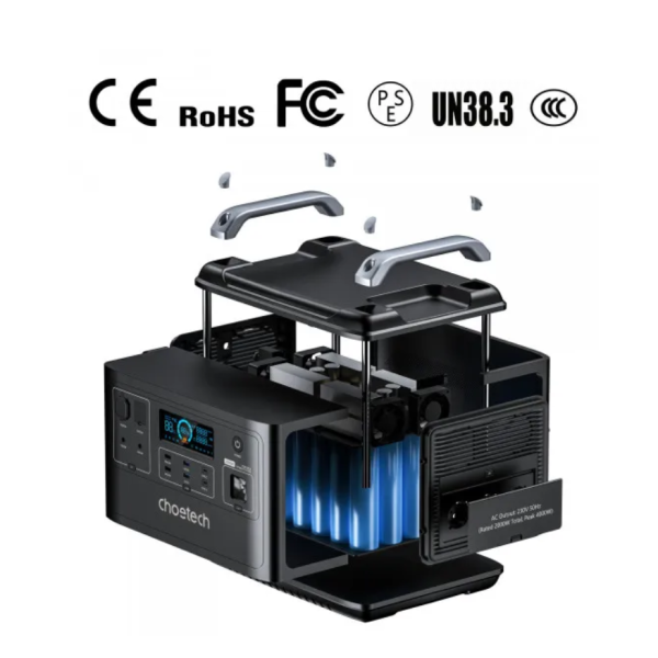 Зарядна станція універсальна Choetech 2000W (BS006)