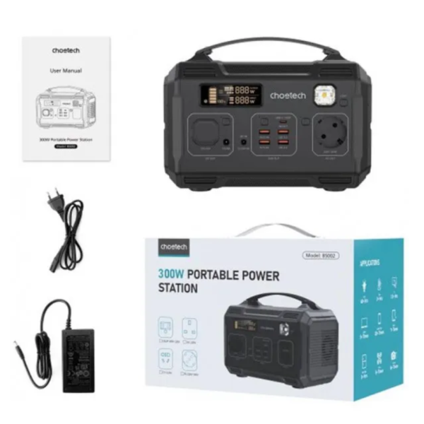 Зарядна станція універсальна Choetech 300W (BS002)