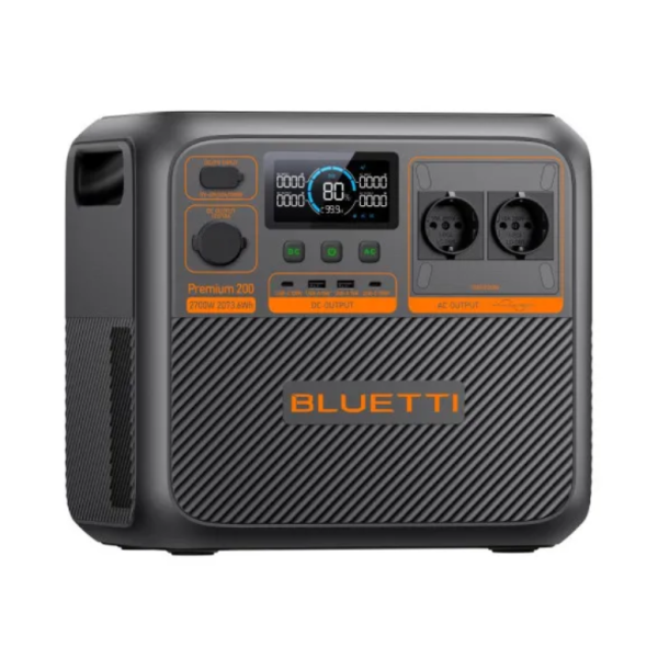 Зарядна станція універсальна Bluetti PREMIUM 200 V2 (2700W, 2073 Вт/рік)
