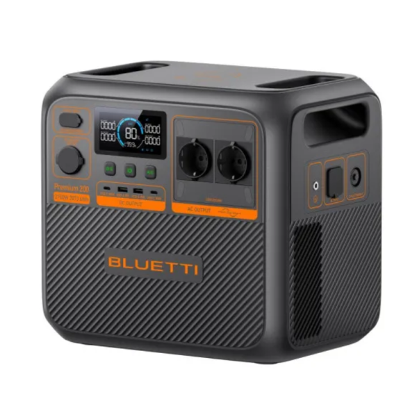 Зарядна станція універсальна Bluetti PREMIUM 200 V2 (2700W, 2073 Вт/рік)