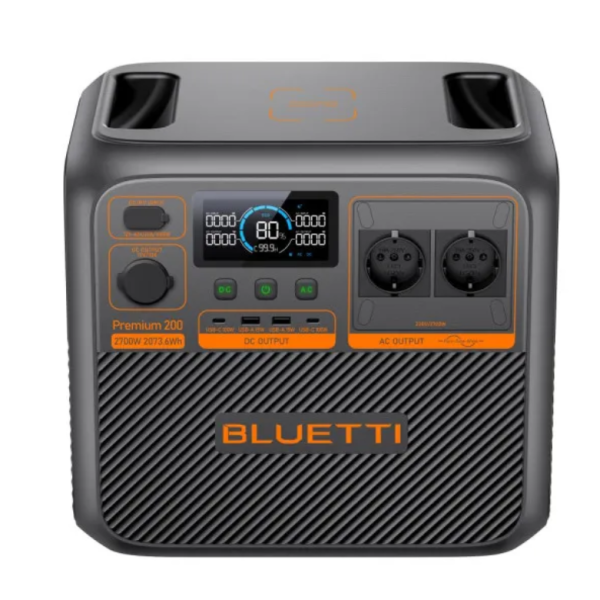 Зарядна станція універсальна Bluetti PREMIUM 200 V2 (2700W, 2073 Вт/рік)