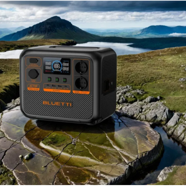 Зарядна станція універсальна Bluetti AC70P 864Wh 1000W