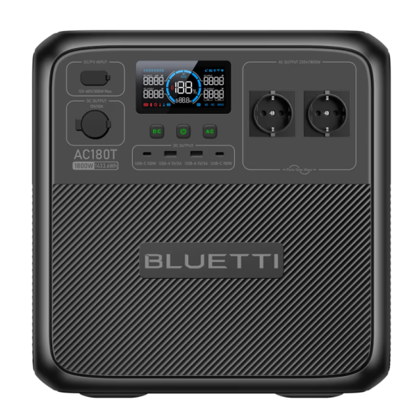 Зарядна станція універсальна Bluetti AC180T 1800W Solar Portable Power Station