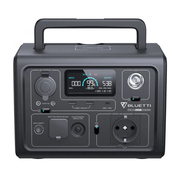 Зарядна станція універсальна Bluetti 600W (EB3A)