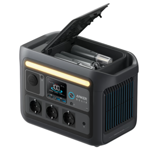 Зарядна станція універсальна Anker SOLIX C800X Portable Power Station 768Wh 1200W (A1755)
